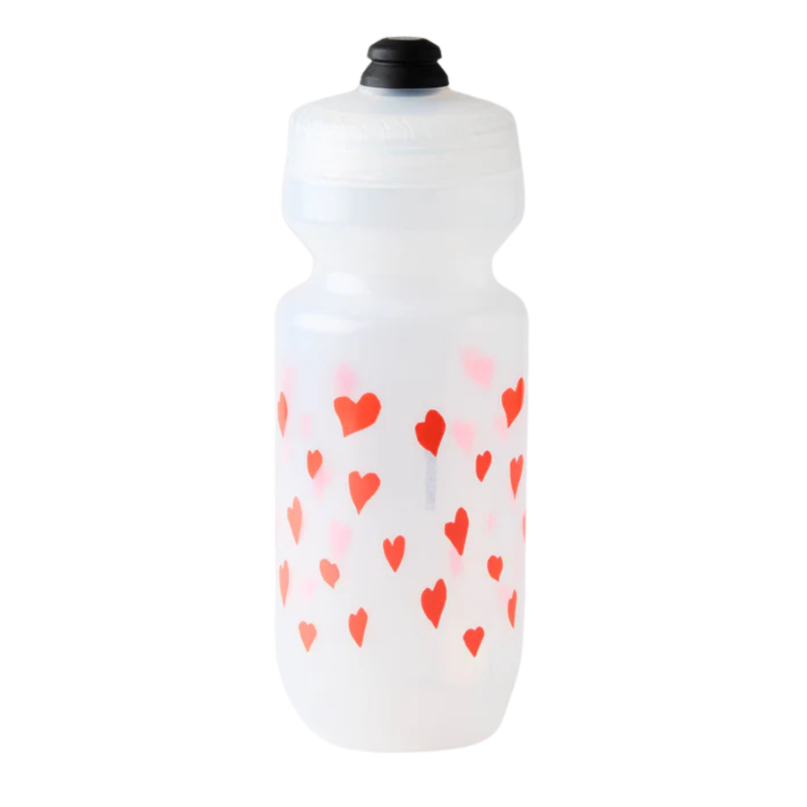 Fingercrossed Bidon 650ml Trinkflasche Red Hearts