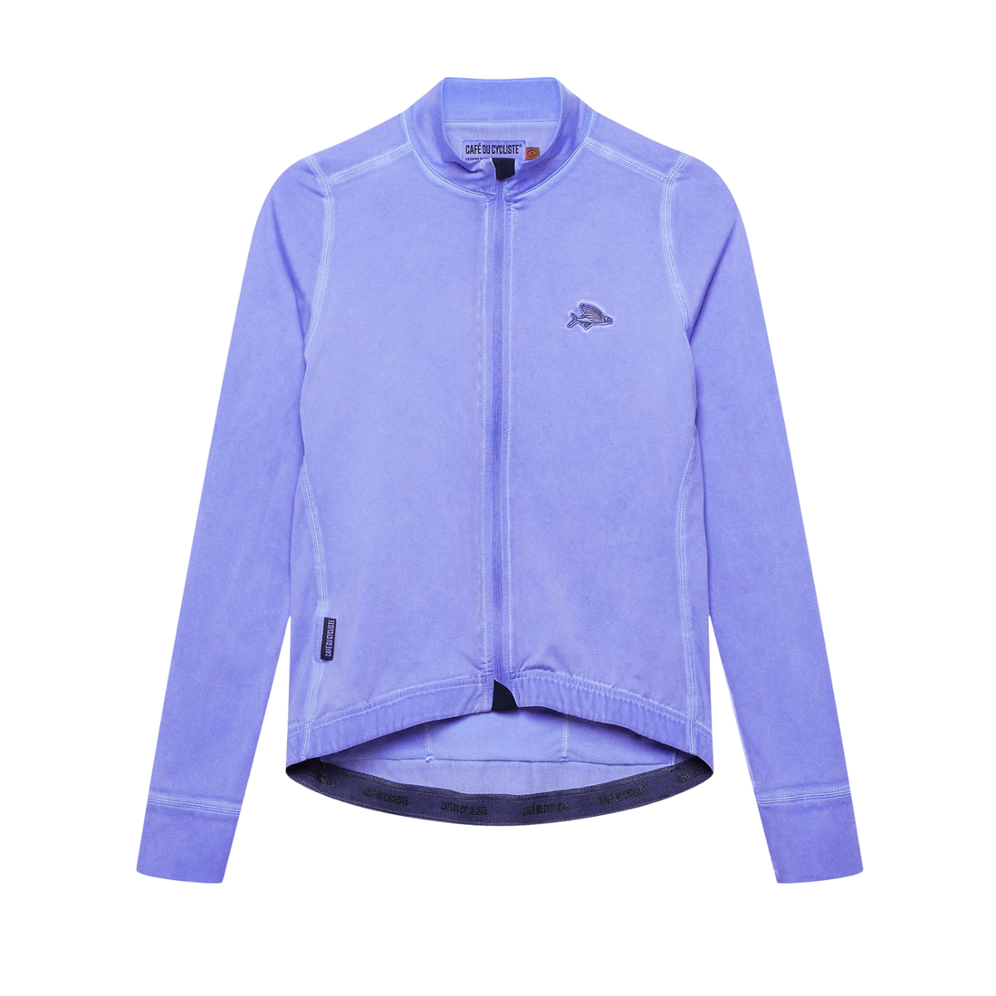 Café du Cycliste Charlie Women's Brushed Long Sleeve Jersey Radtrikot langarm Verbena