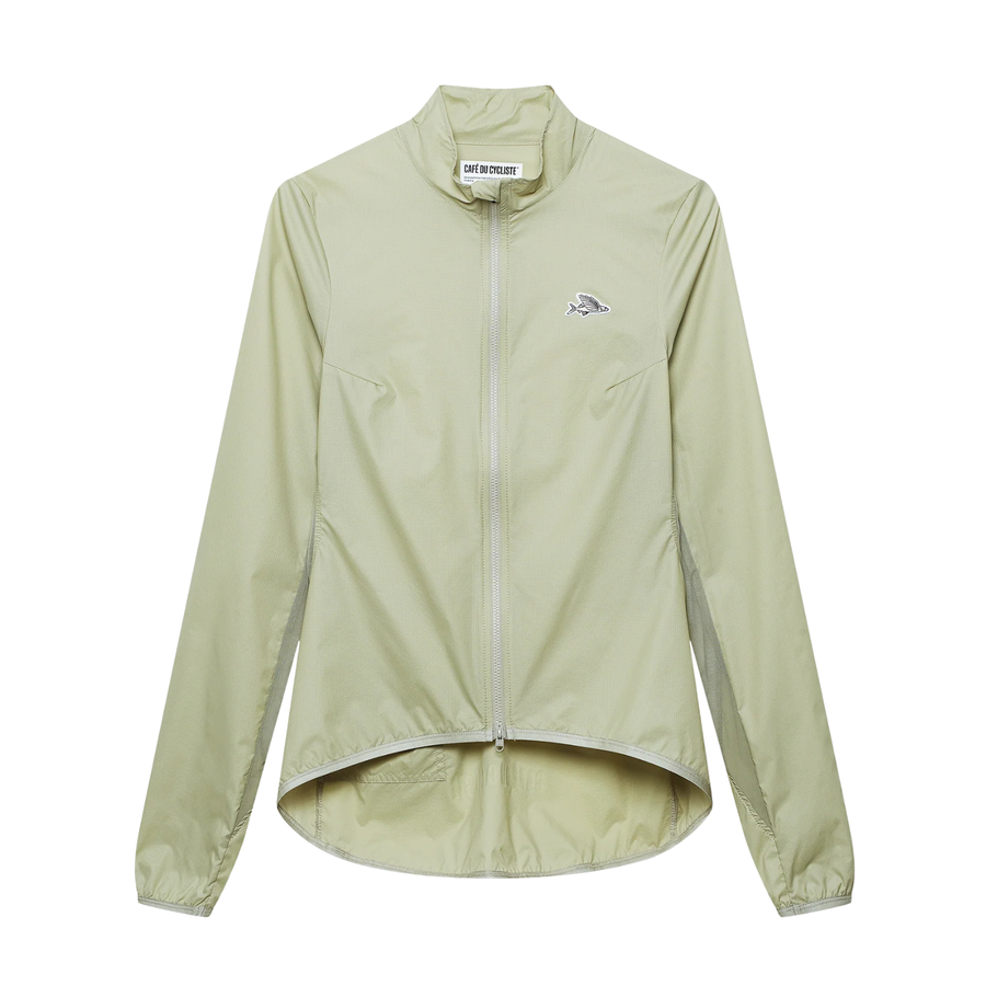 Café du Cycliste Edith Women's Cycling Windjacket Wind Fahrradjacke Puddle
