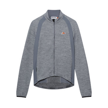 Café du Cycliste Marguerite Men's Long Sleeve Merino Cycling Jersey Radtrikot langarm Mountain Fog