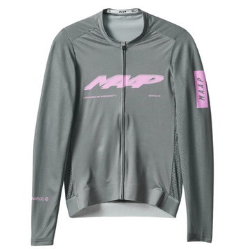 Maap Men's Blaze Pro Air LS Jersey 3.0 Radtrikot langarm Gargoyle