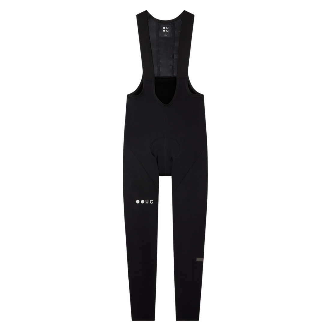 Universal Colours Mono Men's Bib Tight Winter-Radhose Black