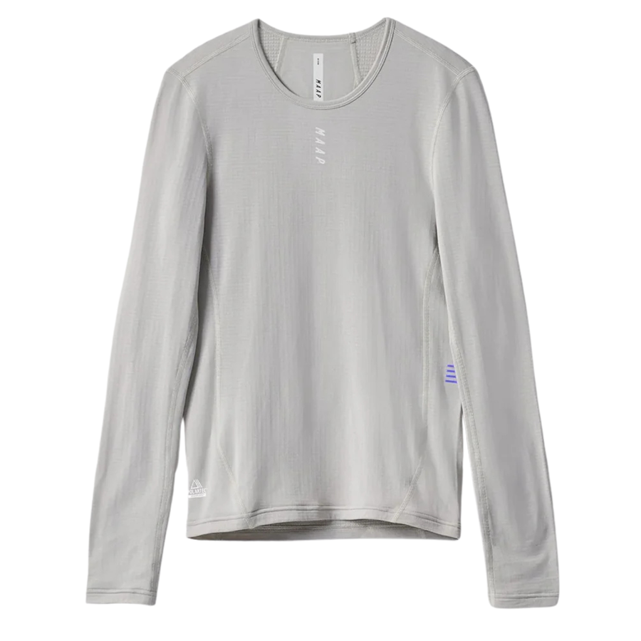 Maap Men's Thermal Base Layer LS Tee Radunterhemd langarm Fog