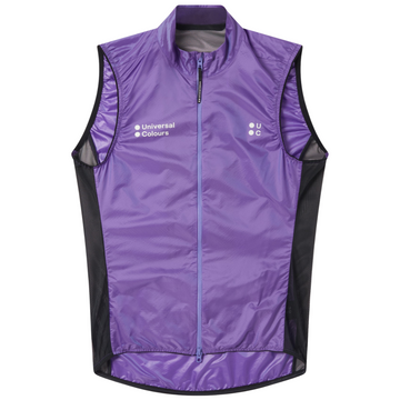 Universal Colours Spectrum 2.0 Lightweight Unisex Gilet Windweste Amethyst Purple