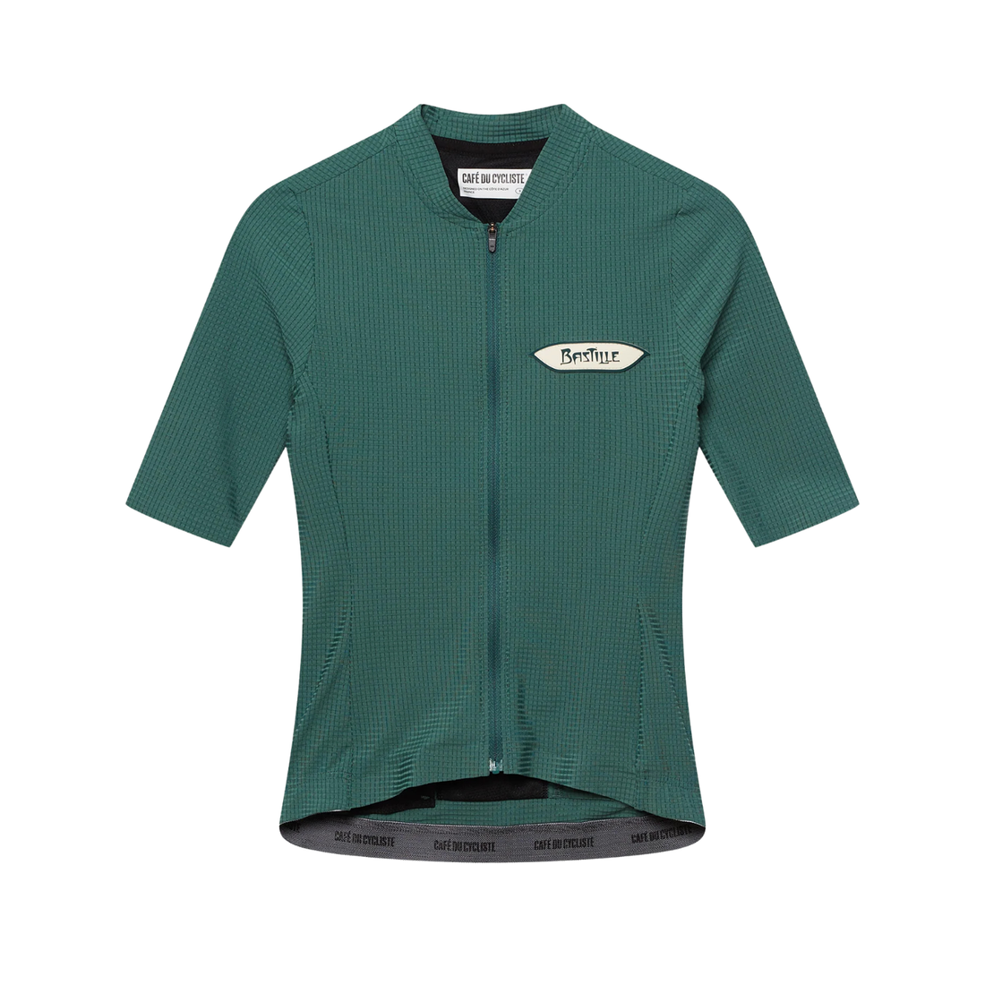 Café du Cycliste Emeline Women's Lightweight Jersey Radtrikot Alpine Green