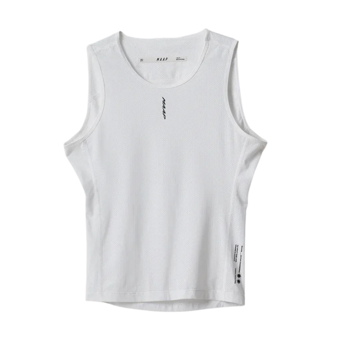 Maap Men's Team Midweight  Base Layer Radunterhemd White