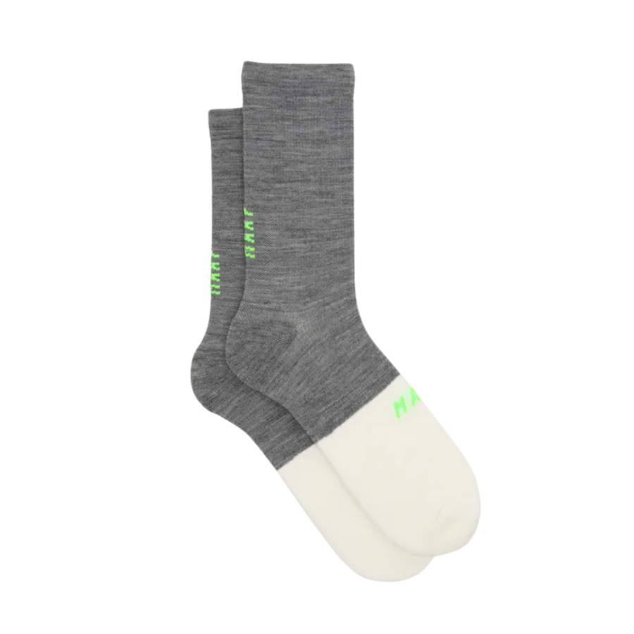 Maap Division Merino Sock Merino Radsocken Graystone