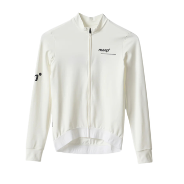 Maap Men's Thermal Training LS Jersey Radtrikot langarm White