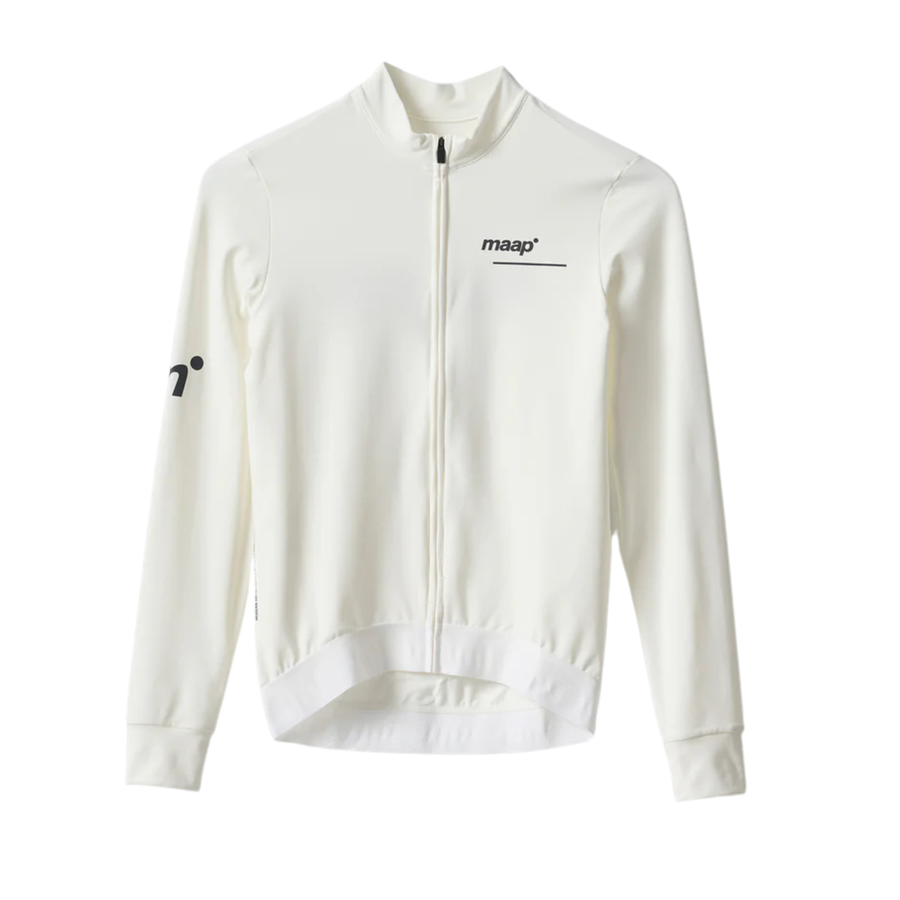 Maap Men's Thermal Training LS Jersey Radtrikot langarm White