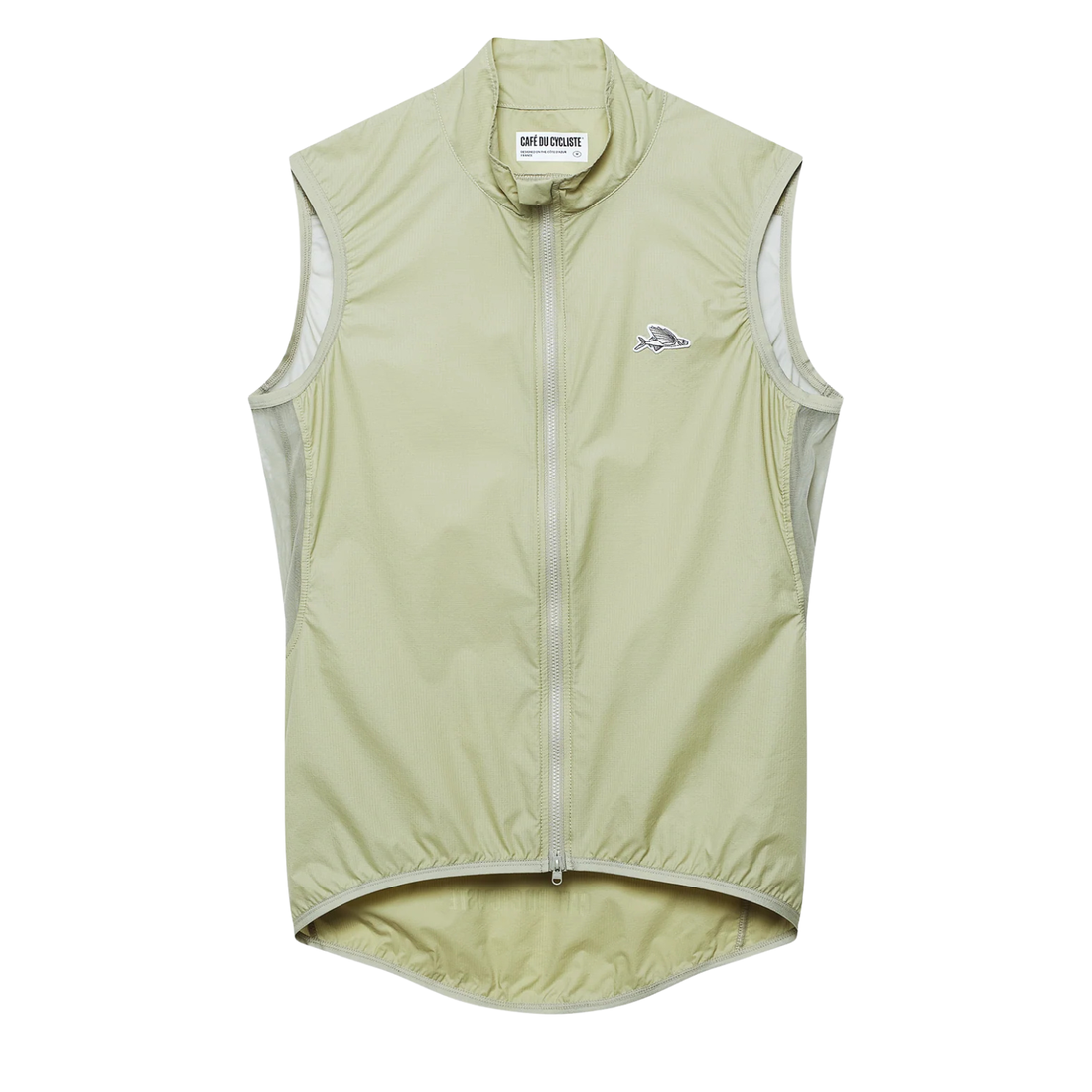 Café du Cycliste Edith Men's Cycling Gilet Windweste Puddle