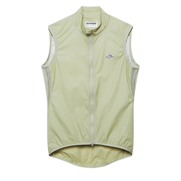 Café du Cycliste Edith Men's Cycling Gilet Windweste Puddle
