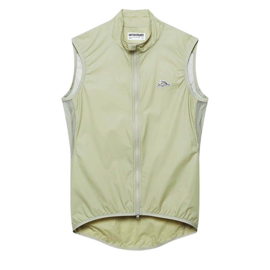 Café du Cycliste Edith Men's Cycling Gilet Windweste Puddle