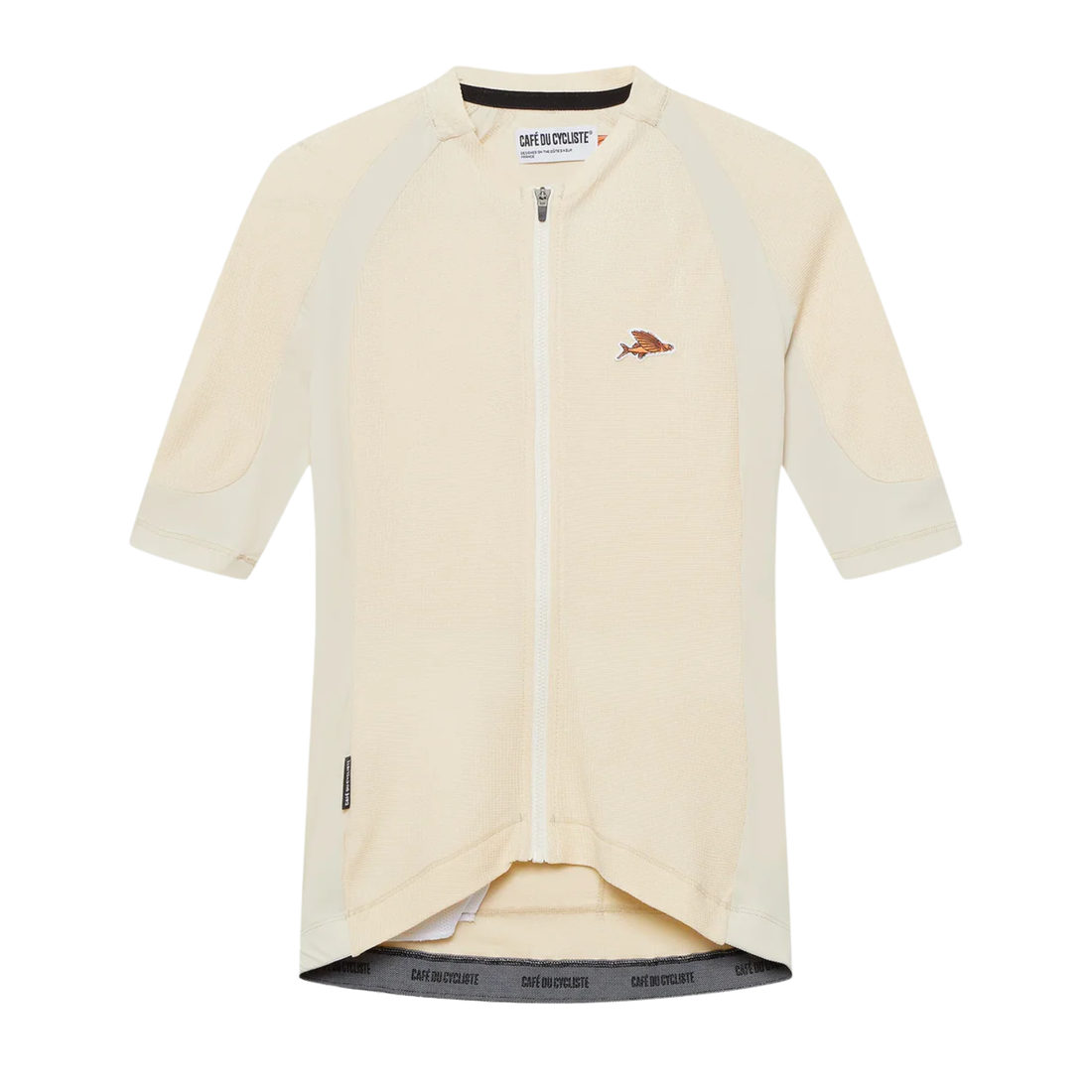 Café du Cycliste Mireille Women's Merino Jersey Radtrikot Fog