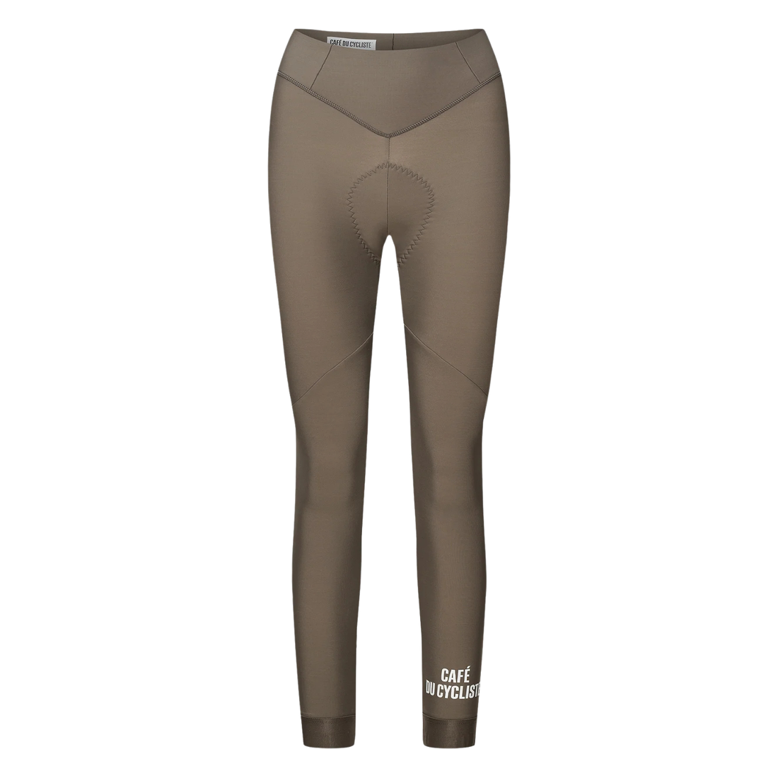 Café du Cycliste Theresa Women's Brushed Tights Thermo Radhose ohne Träger Carob