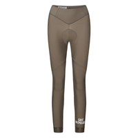 Café du Cycliste Theresa Women's Brushed Tights Thermo Radhose ohne Träger Carob