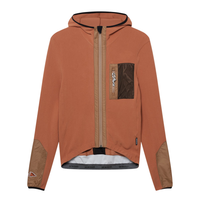 Café du Cycliste Ingrid Men's Microfleece Cycling Jersey Long Sleeve Radtrikot langarm Cashew