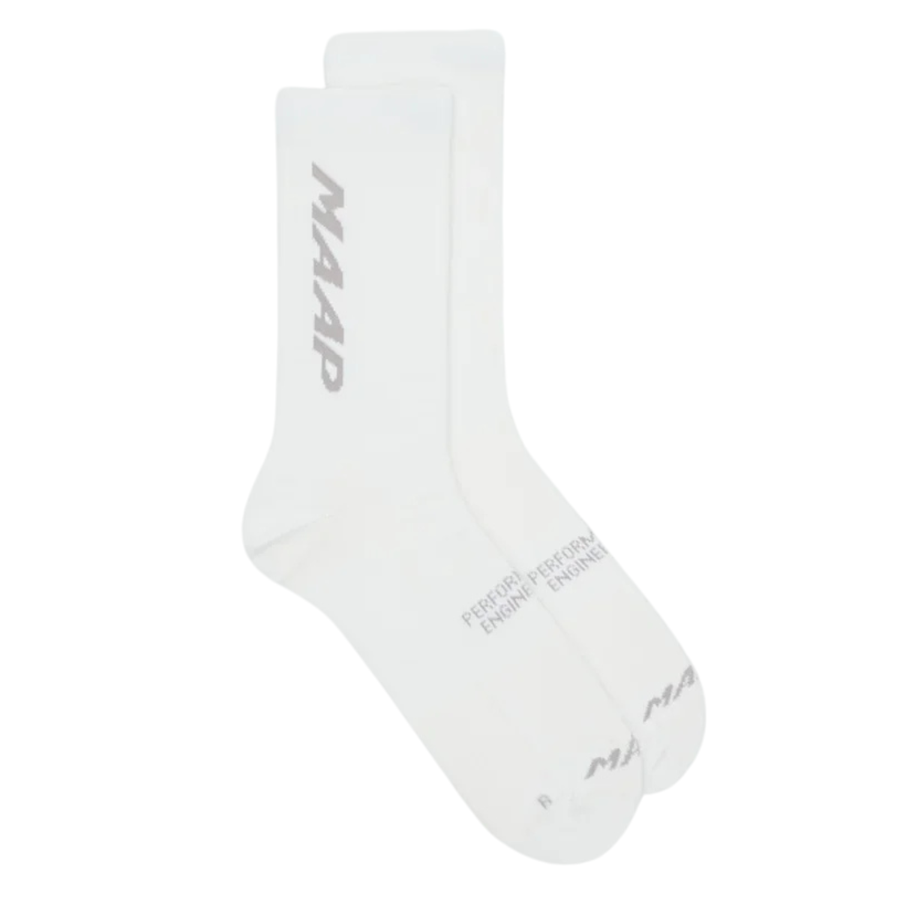 Maap Emerge Sock Radsocken White/Glacier