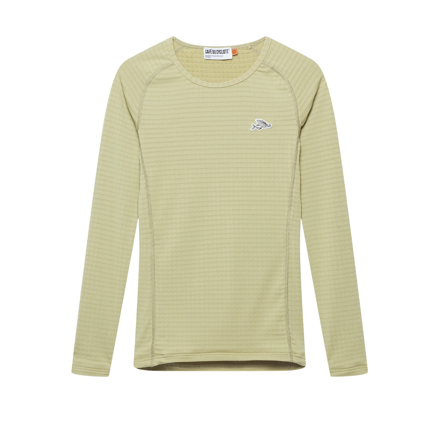 Café du Cycliste Coline Women's Three Season Base Layer Radunterhemd langarm Puddle