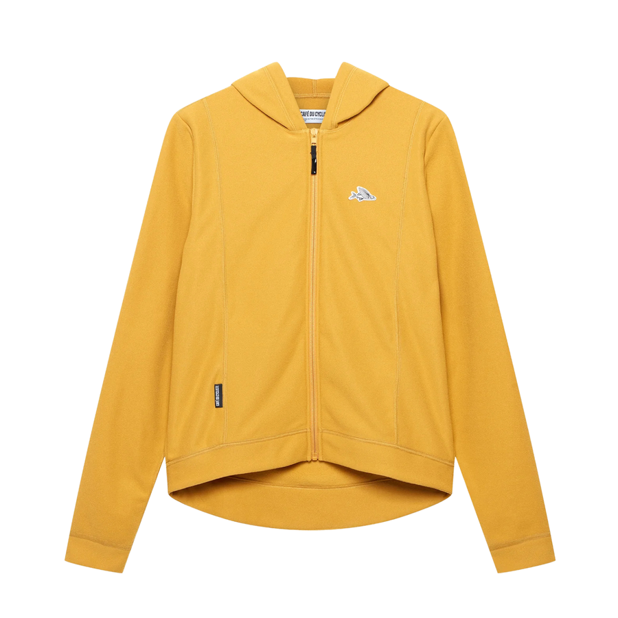 Café du Cycliste Apolline Unisex Midweight Jersey Radtrikot langarm Sunflower