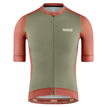 Pedaled Element Men's Jersey Radtrikot Brick Red