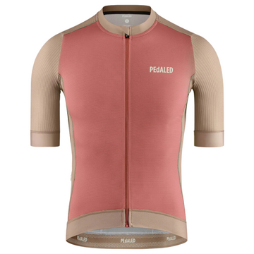 Pedaled Element Men's Jersey Radtrikot Brown