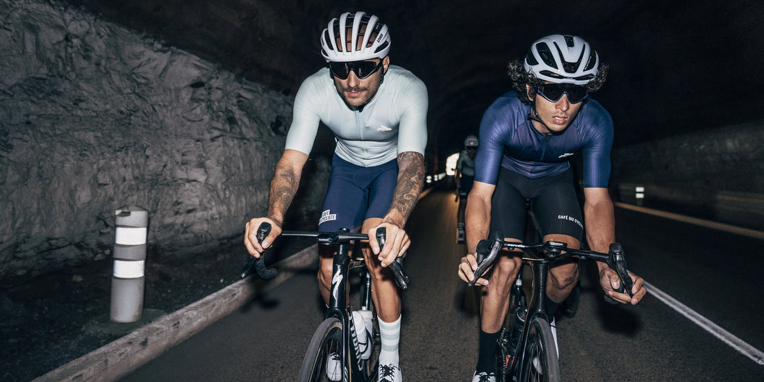 Café du Cycliste Men's Superlight Jersey Vinciane Radtrikot Jadeite