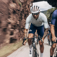 Café du Cycliste Men's Superlight Jersey Vinciane Radtrikot Navy