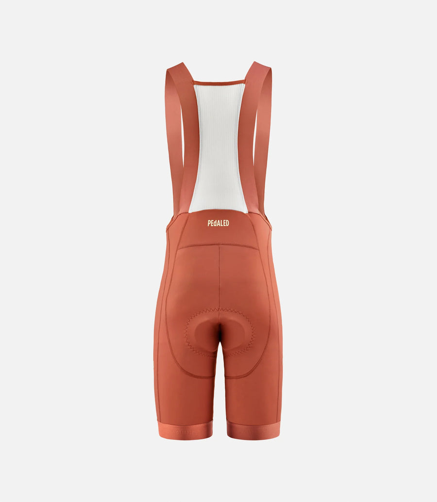 Pedaled Element Women's Bib Shorts Trägerhose Orange