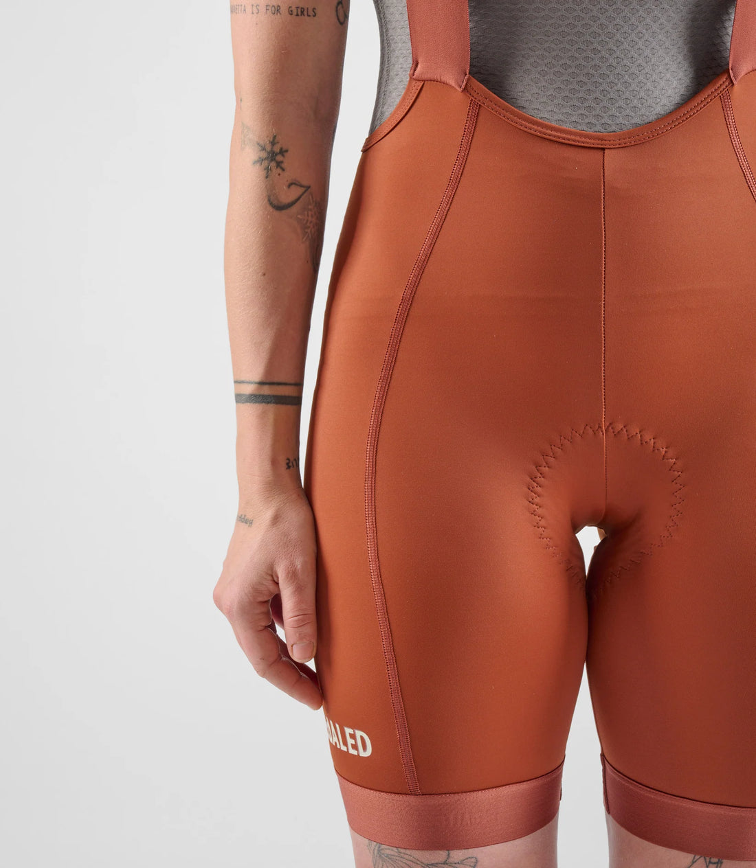 Pedaled Element Women's Bib Shorts Trägerhose Orange