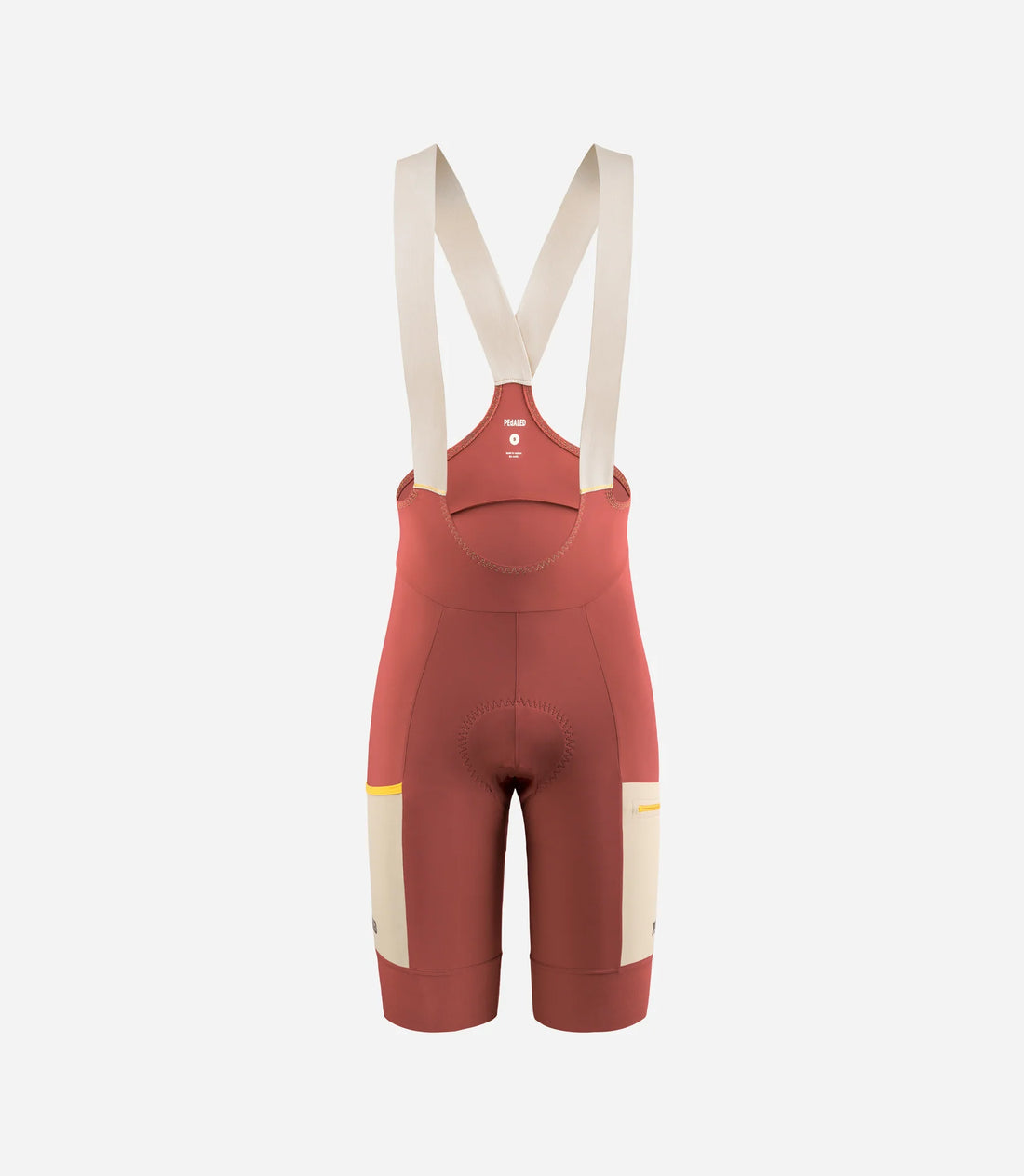 Pedaled Odyssey Women's Bib Shorts Trägerhose Dark Red