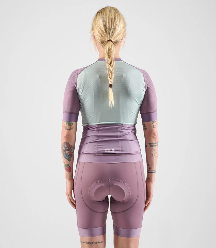 Pedaled Element Women's Jersey Radtrikot Lilac
