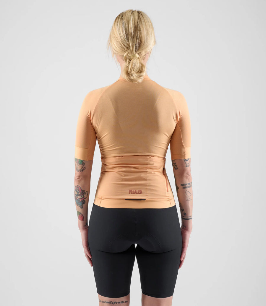 Pedaled Element Lightweight Women's Jersey Radtrikot Orange