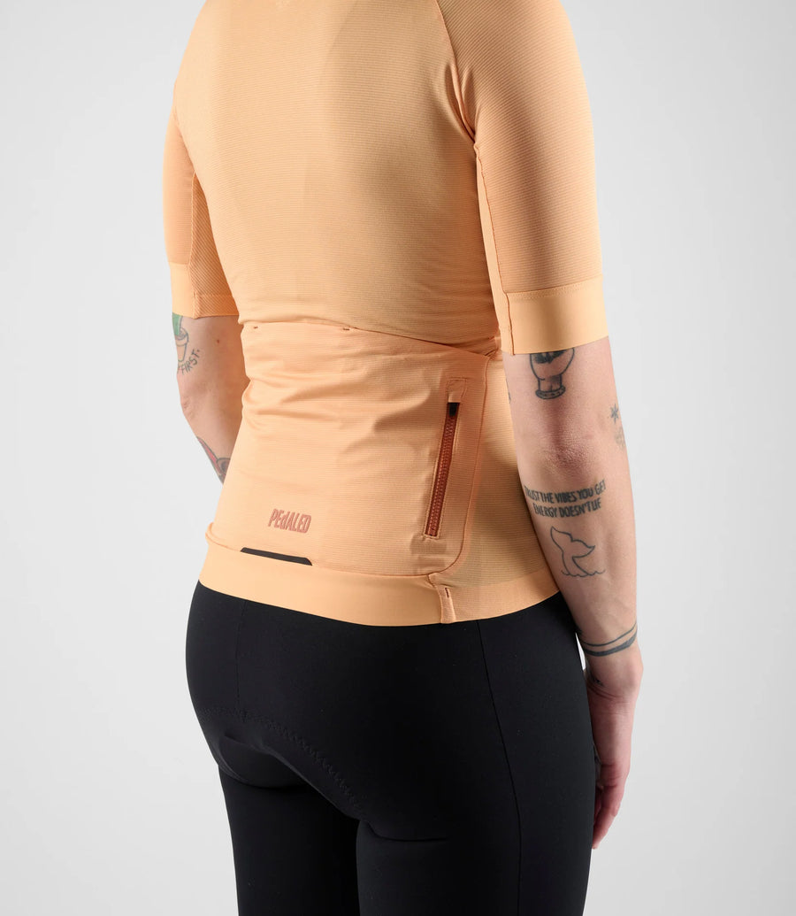 Pedaled Element Lightweight Women's Jersey Radtrikot Orange