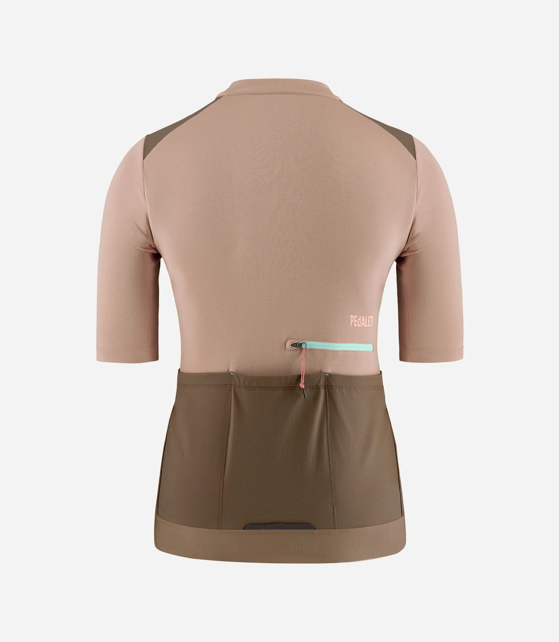 Pedaled Odyssey Merino Women's Jersey Radtrikot Brown