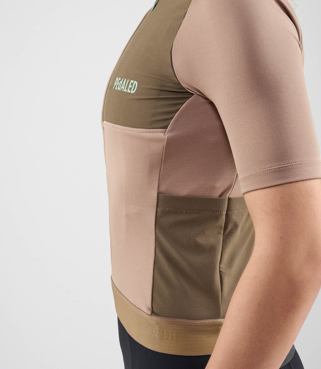 Pedaled Odyssey Merino Women's Jersey Radtrikot Brown