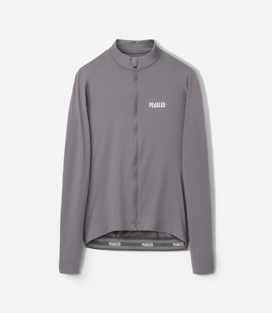 Pedaled Element Women's Long Sleeve Jersey Radtrikot langarm Grey