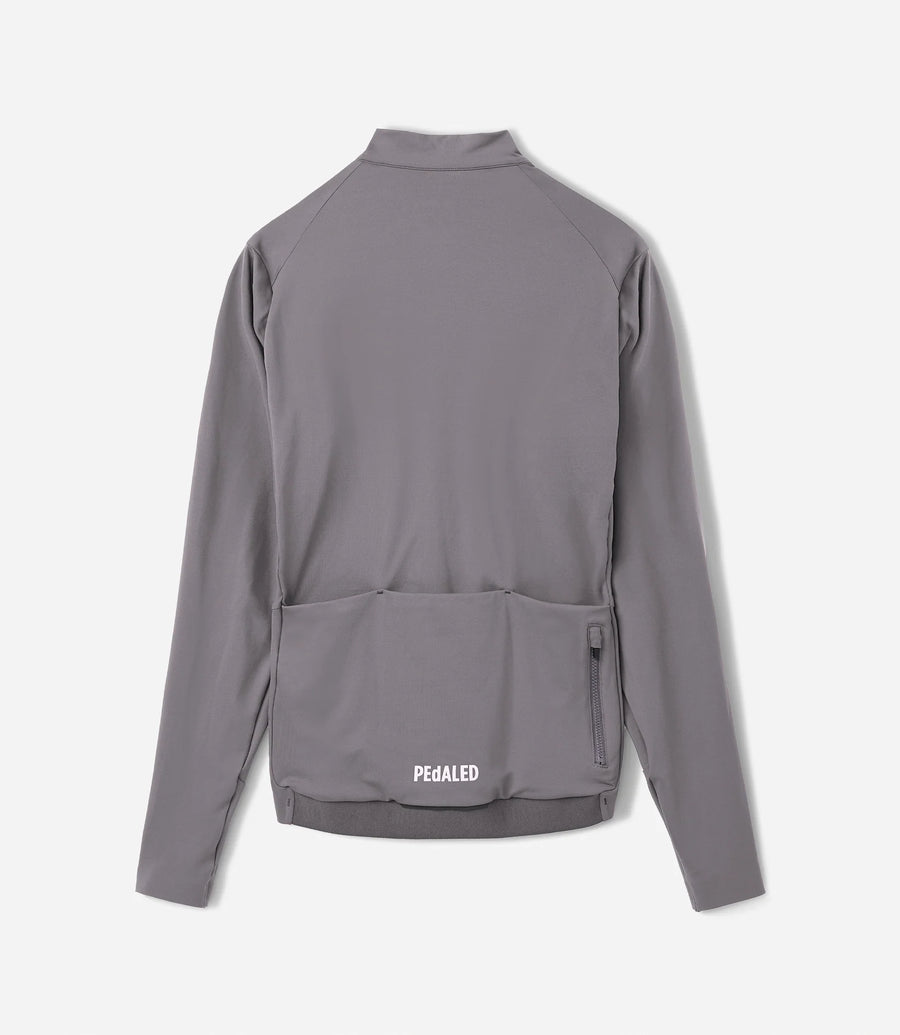 Pedaled Element Women's Long Sleeve Jersey Radtrikot langarm Grey