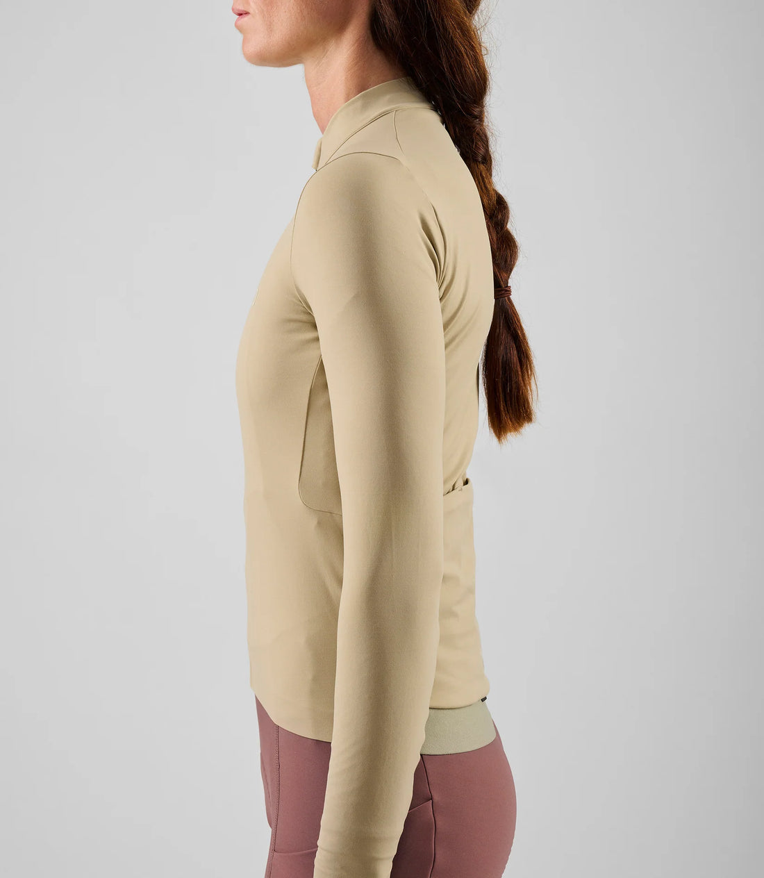 Pedaled Element Women's Long Sleeve Jersey Radtrikot langarm Beige
