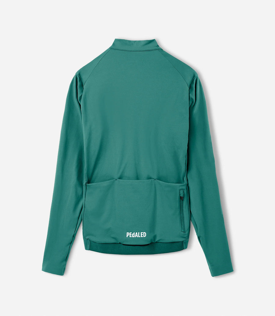 Pedaled Element Women's Long Sleeve Jersey Radtrikot langarm Teal
