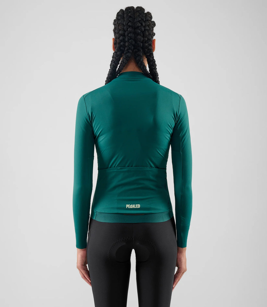 Pedaled Element Women's Long Sleeve Jersey Radtrikot langarm Teal