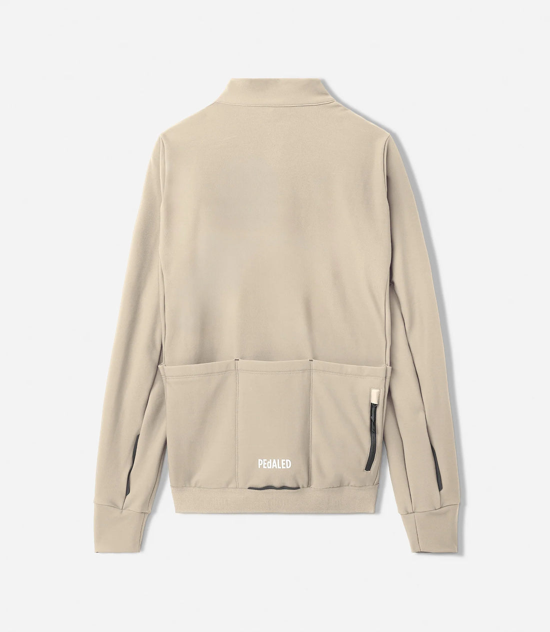 Pedaled Odyssey Women's Long Sleeve Jersey Radtrikot langarm Beige