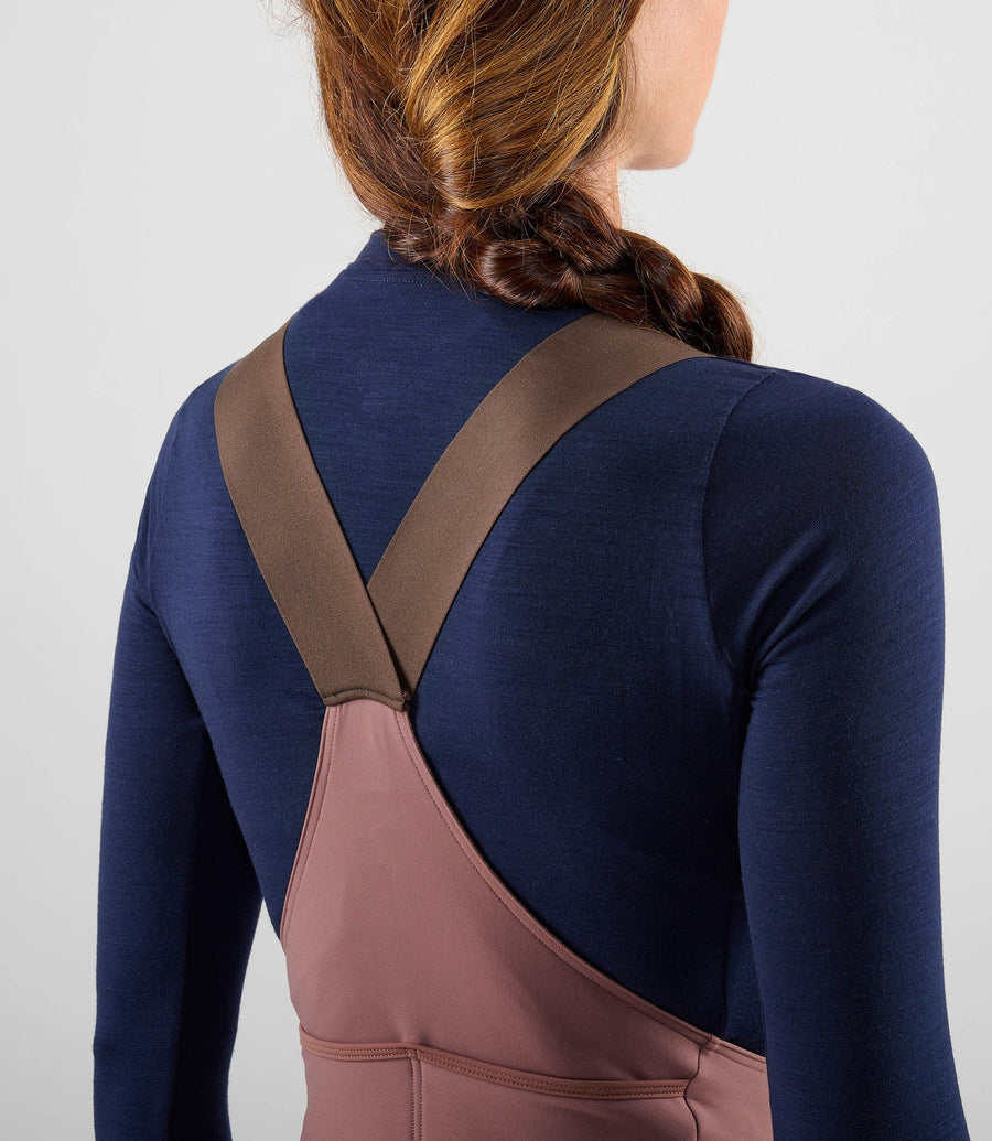 Pedaled Element Merino Wome's Base Layer Radunterhemd langarm Dark Navy