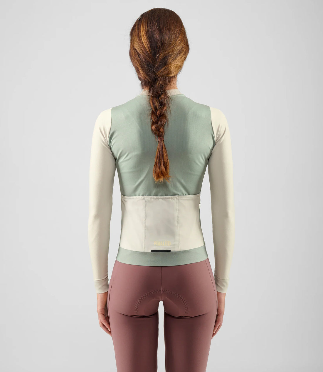 Pedaled Element Women's Long Sleeve Jersey Radtrikot langarm Light Blue