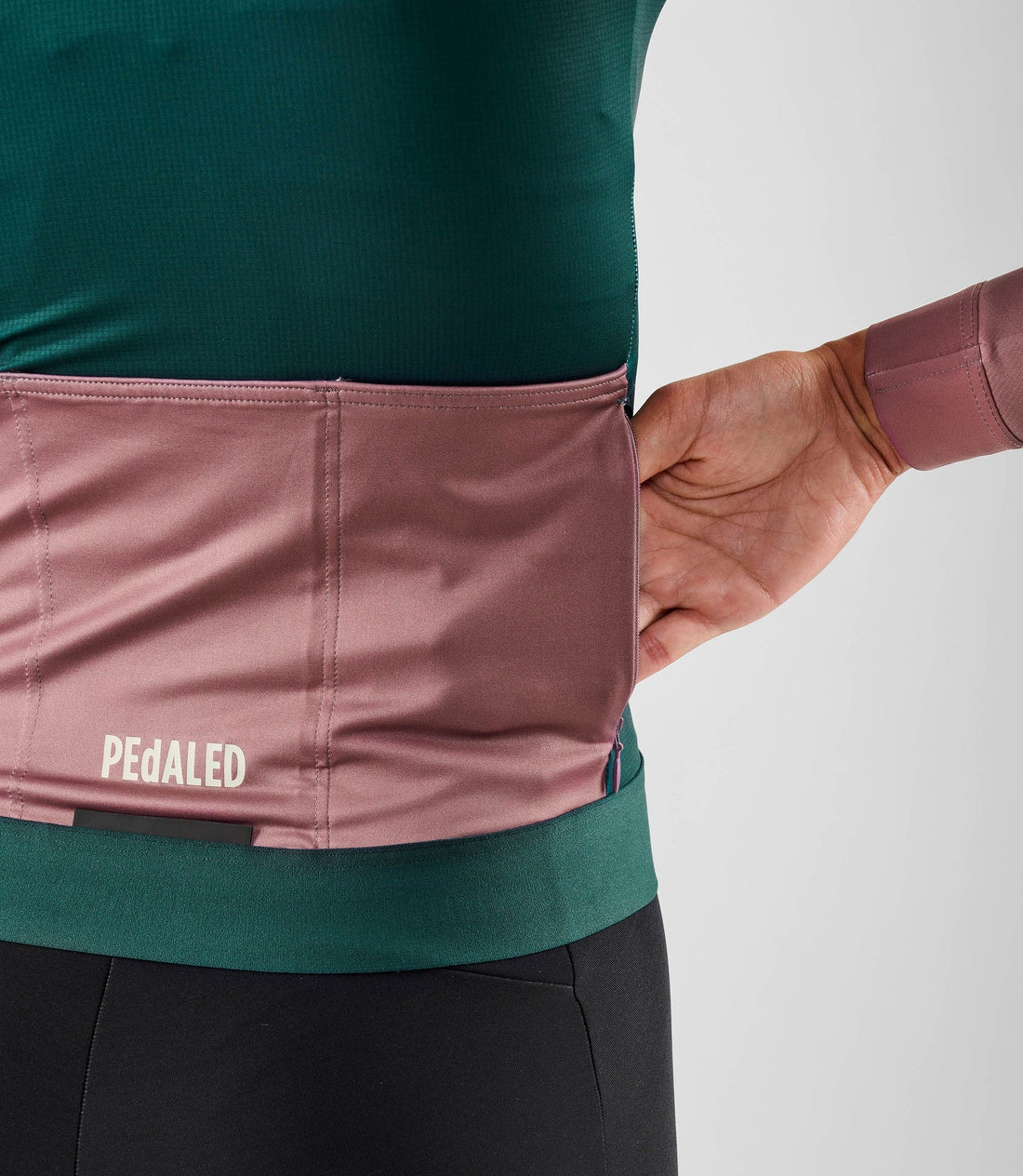 Pedaled Element Women's Long Sleeve Jersey Radtrikot langarm Teal