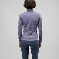 Pedaled Odyssey Women's Long Sleeve Jersey Radtrikot langarm Lilaic
