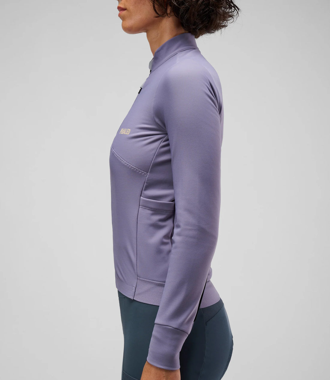 Pedaled Odyssey Women's Long Sleeve Jersey Radtrikot langarm Lilaic