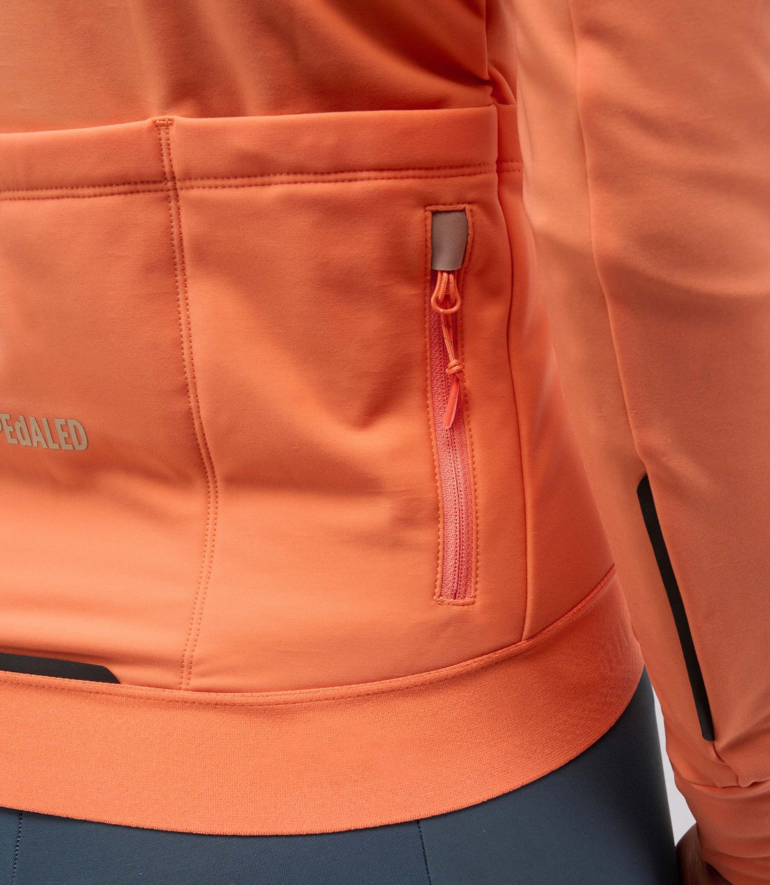 Pedaled Odyssey Women's Long Sleeve Jersey Radtrikot langarm Orange