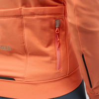 Pedaled Odyssey Women's Long Sleeve Jersey Radtrikot langarm Orange