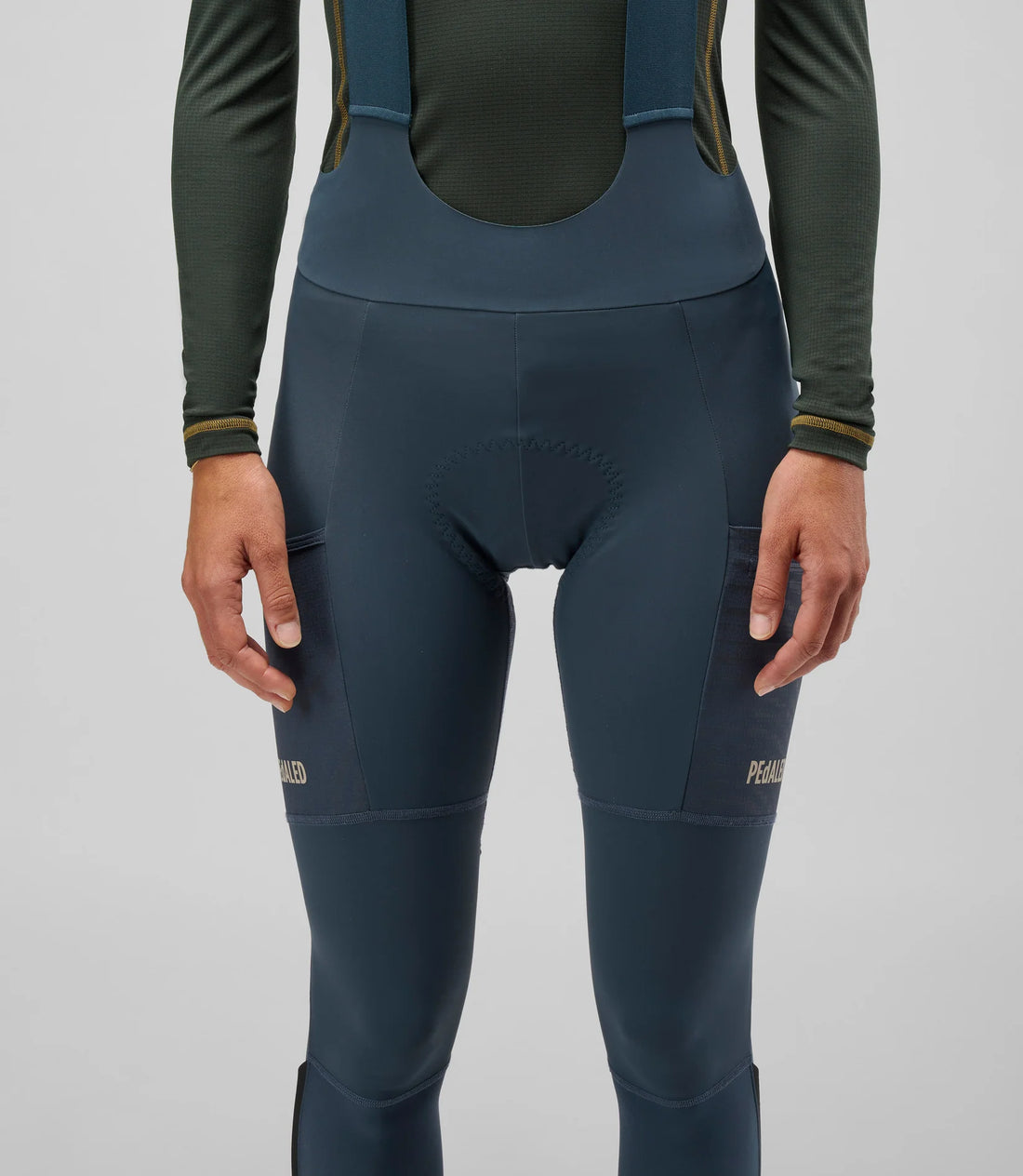 Pedaled Women's Odyssey Bib Tights Winter Trägerhose Navy