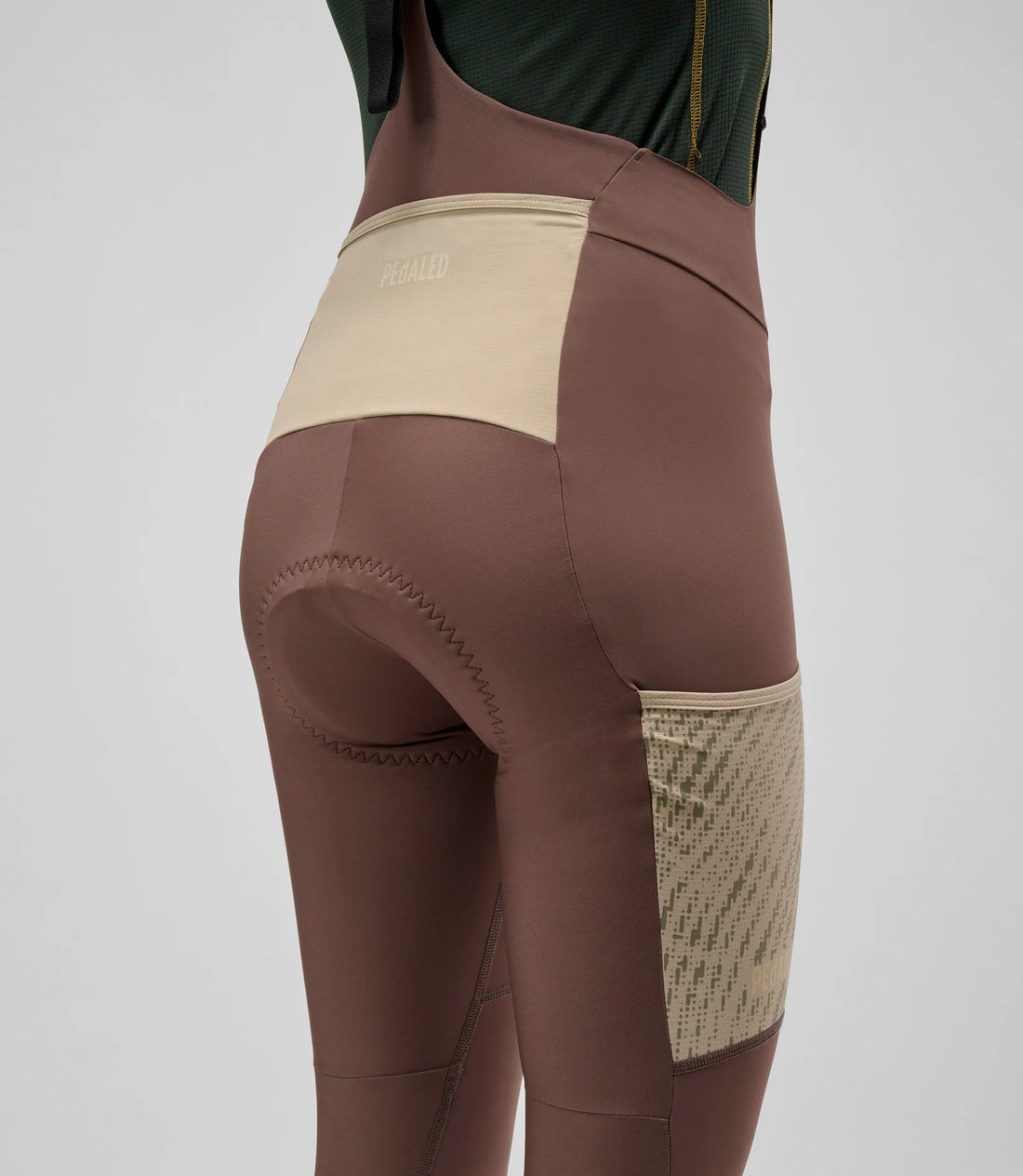 Pedaled Women's Odyssey Bib Tights Winter Trägerhose Walnut